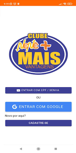 Android application Nenê Supermercado screenshort