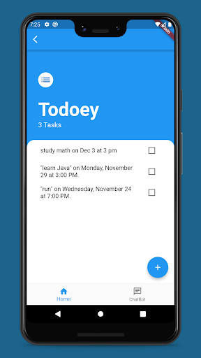 TODOEY Screen 2