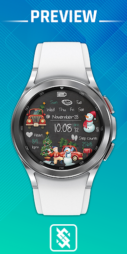 BFF18- Christmas Car, Snowman screenshot 7