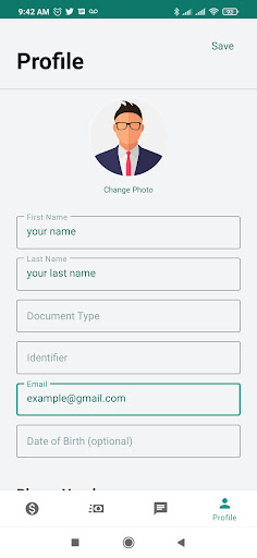 Android application N21Pay screenshort
