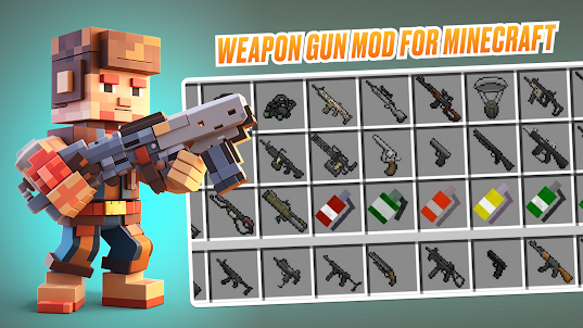 Weapon Gun Mod for Minecraft