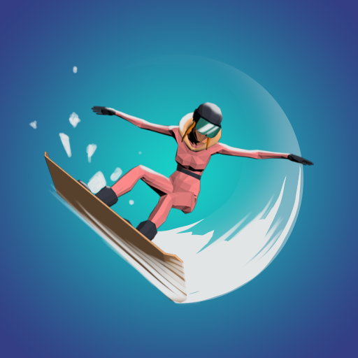 Downhill - Snowboard Skiing Ma  Icon