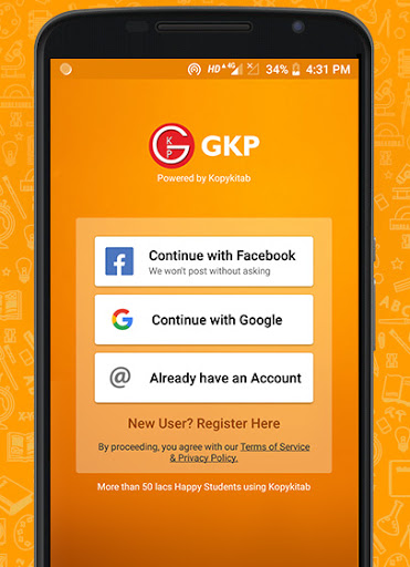 Android application GK Publications E-learning & T screenshort