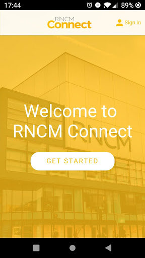 Android application RNCM Connect screenshort