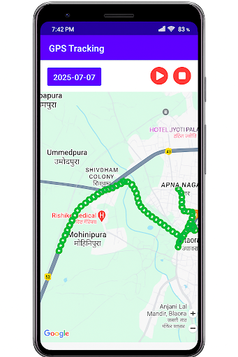 GPS Tracker Location Log