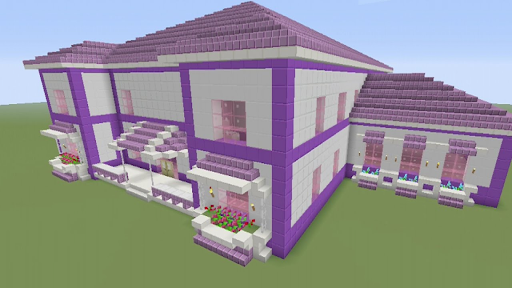 Pink houses for minecraft Screen 3