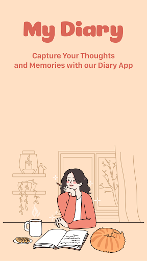 Diary with text, audio, video Screenshot 1 - AppWisp.com