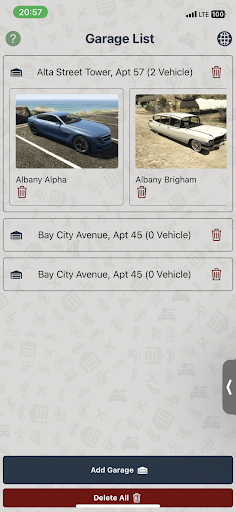 Android application Online Garage screenshort