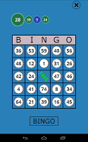 screenshot of Classic Bingo Touch