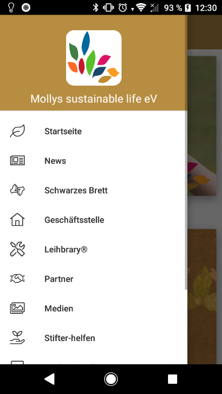 Mollys sustainable life e.V. Screen 3