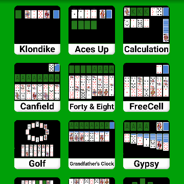 Solitaire Wearable Screen 3