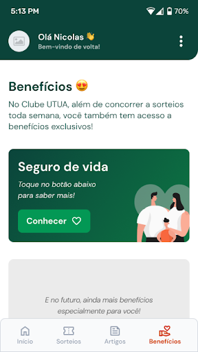 Clube Utua Screen 3