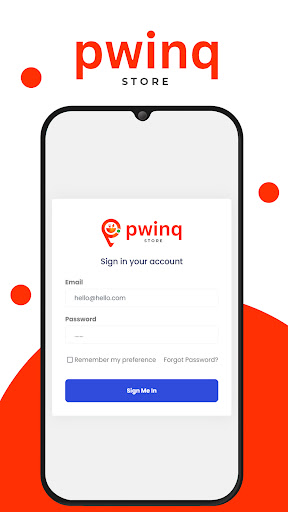 Pwinq Store Screen 2