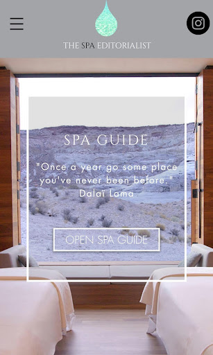 Android application The Spa Guide screenshort