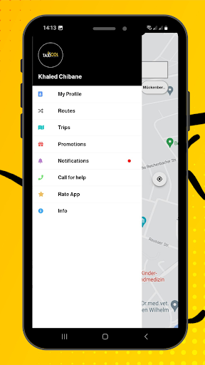 TaxiCol Driver Screen 2