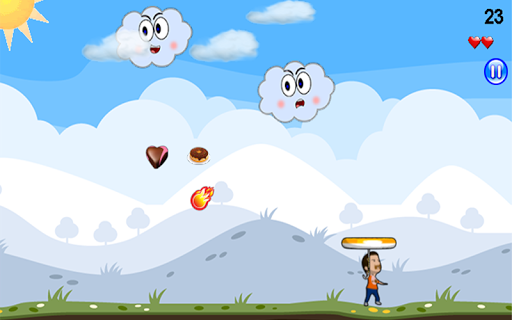 Android application Catch the goodies screenshort