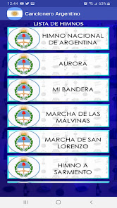 Captura 2 Himnos de Argentina android