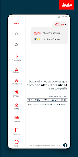 Android application Stone Mobile screenshort