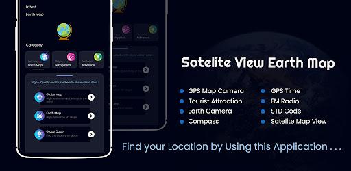 Live Satellite View- Earth Map Android App
