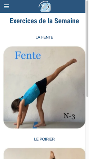 Ecole MickGym Screen 3