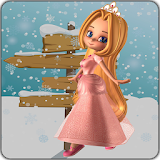 Winter Princess Runner - Frozen Town icon