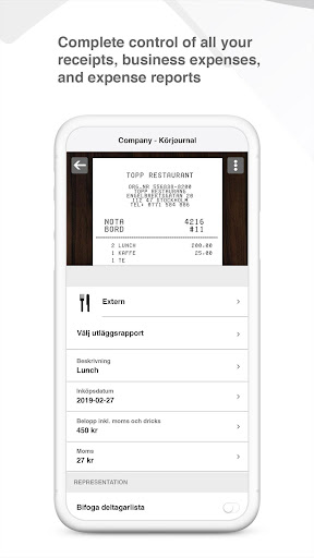 Amesto Expense Screen 3