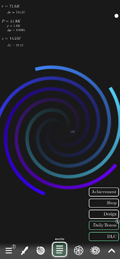 Android application Idle Spiral screenshort