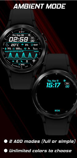 GS Weather 7 Watch Face Screen 3