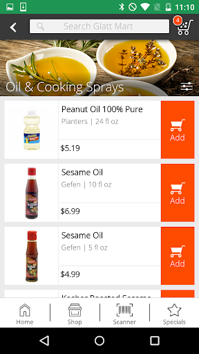 Screenshot of Glatt Mart
