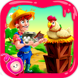 Chicken and Duck Breeding Farm-A Poultry Eggs Game icon