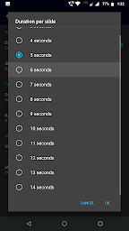 Photo slideshow with music - Screenshot Image