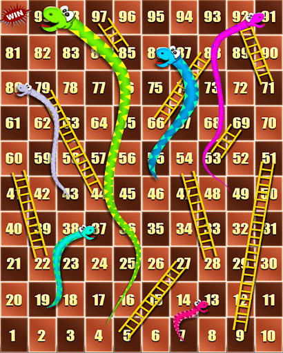 Android application Snake and ladder screenshort