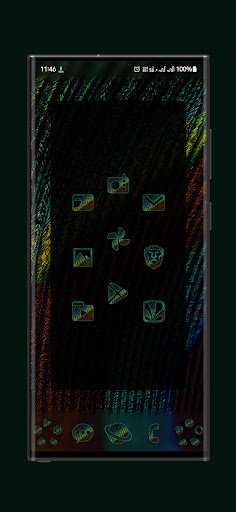 Screenshot of Peacock Feather Icon Pack