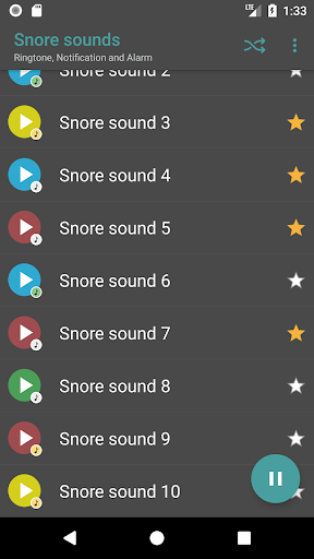 Snore sounds Screen 2