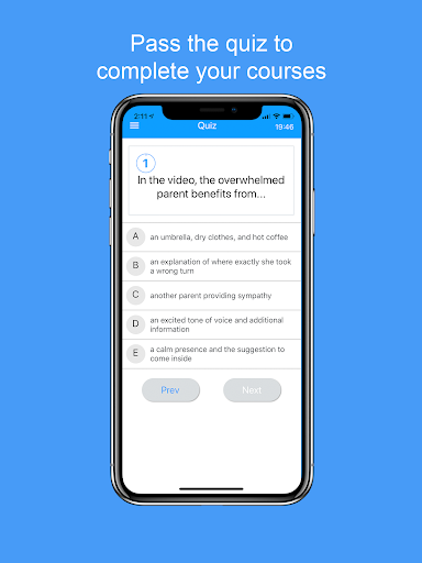 Expert Online Training App Screen 3