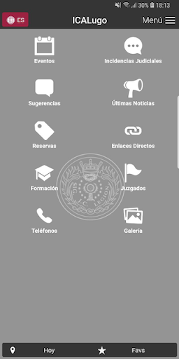Android application COMUNICA ICALugo screenshort