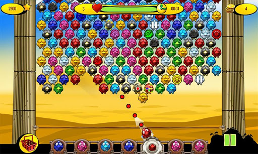 Screenshot of Birds On A Wire: Match 3