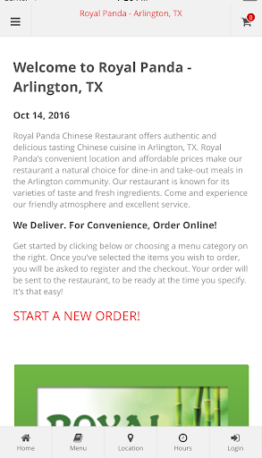 Android application Royal Panda - Arlington screenshort