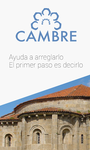 Android application Avisos Cambre screenshort