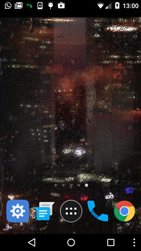 rain on glass wallpaper Screen 2