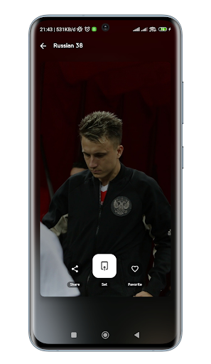 Russia Football Team Wallpaper Screen 2