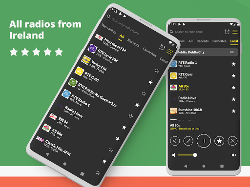 Radio Ireland FM online Screenshot 1 - AppWisp.com