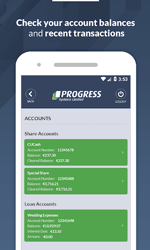 Progress Credit Union Screen 3