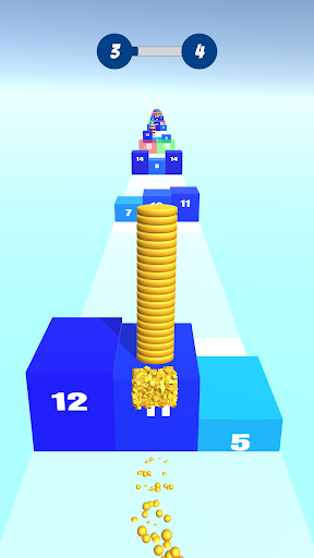 Android application Bricks Run 3D - Smash Game screenshort