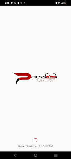 Android application Emisora Paez Vive Stereo screenshort