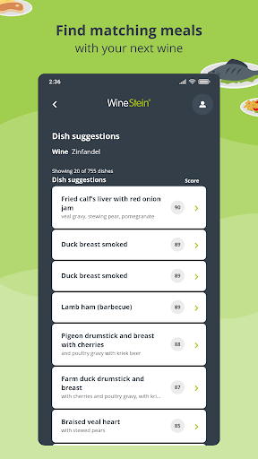 WineStein wine advisor Screen 3