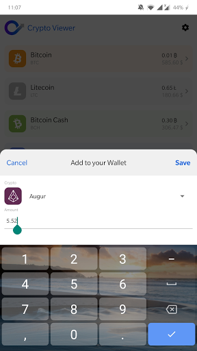 Crypto-Viewer Screen 3