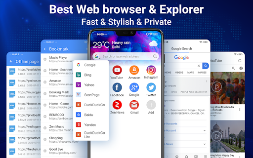 Web Browser - Fast, Privacy & Light Web Explorer  screenshots 1