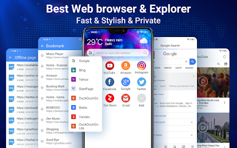 Web Browser - Fast & Privacy screenshots 1