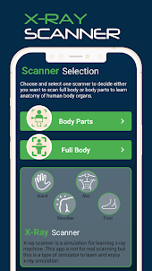 Body scanner : xray scan v3.0